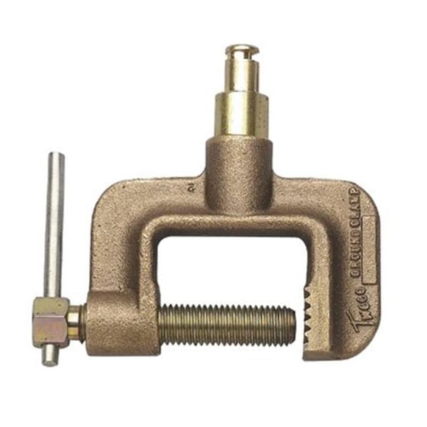 Tweco Conduit Fitting Clamp, Copper Alloy, PVC Coated 358-9210-1202 - main